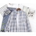 Kemeja Flannel Kotak Pastel Oversize Korean Softboy Style Kemeja Flannel Kotak Pastel Oversize Korean Softboy Style